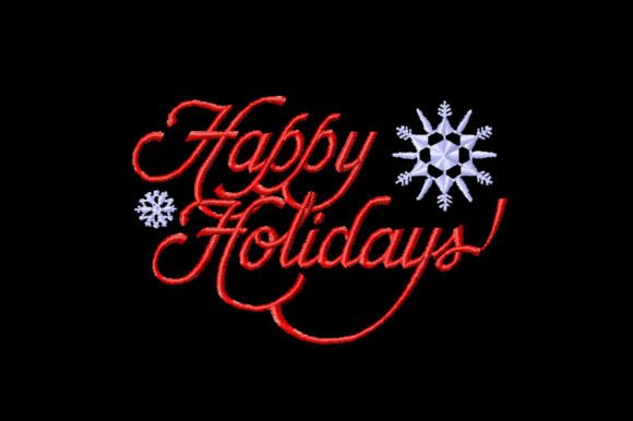 Christmas Embroidery: Happy Holiday Review for Boutique Sweatshirts