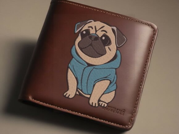 Cute Pug Dog in Hoodie Embroidery Design Review