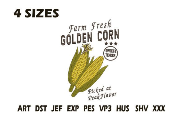 Farm Fresh Golden Corn Embroidery Design: A Designer’s Real-Use Review